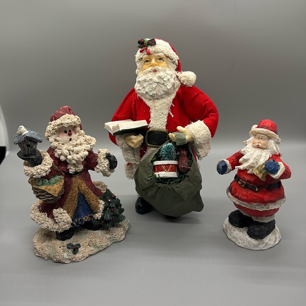Santa Figurines